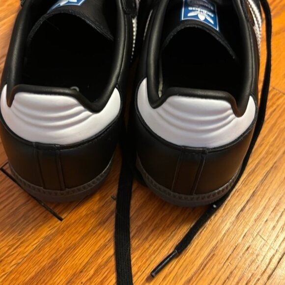Black Adidas Sambas Size 8.5 Mens - Picture 3 of 5